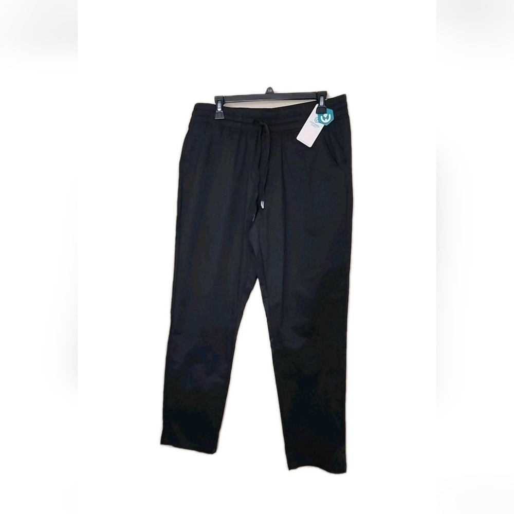 Uniform World Scrubs Size Medium  Elastic Waist 34" to 36"  Black